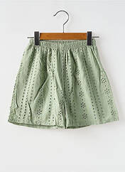 Short vert MINI MIGNON pour fille seconde vue