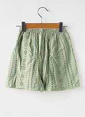 Short vert MINI MIGNON pour fille seconde vue