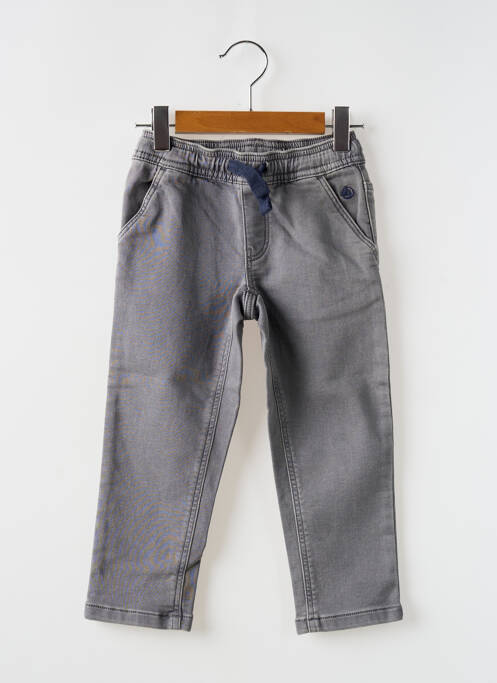 Jeans coupe slim gris PETIT BATEAU pour garçon