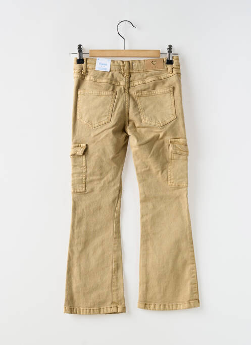 Pantalon cargo beige MAYORAL pour fille