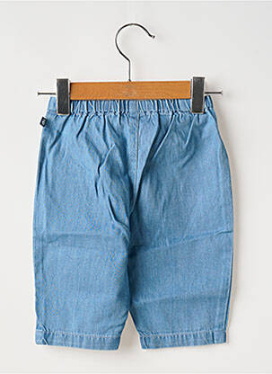Pantalon droit taille élastique taille élastique bleu PETIT BATEAU enfant