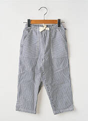 Pantalon droit bleu PETIT BATEAU pour garçon seconde vue