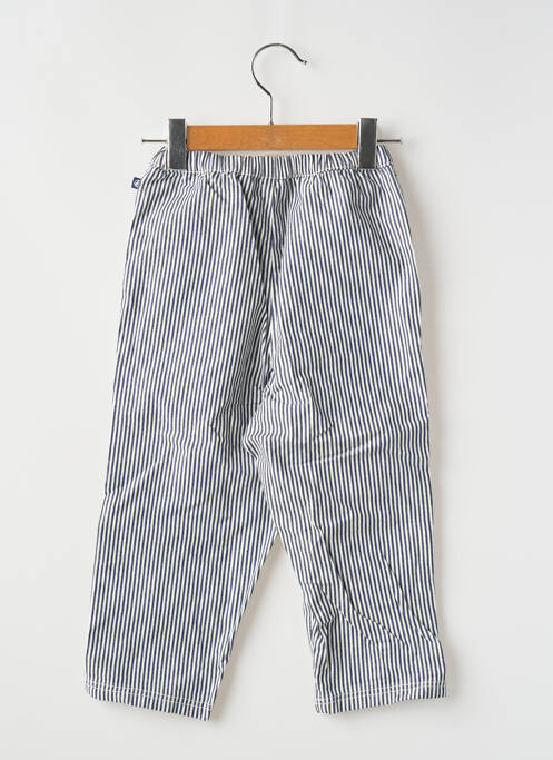 Pantalon droit bleu PETIT BATEAU pour garçon