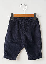 Pantalon droit bleu PETIT BATEAU pour garçon seconde vue