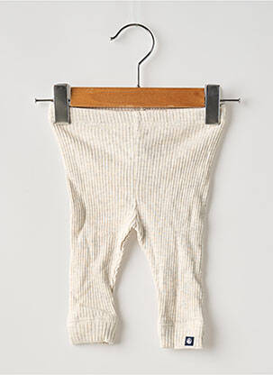 Legging stretch taille élastique beige PETIT BATEAU enfant