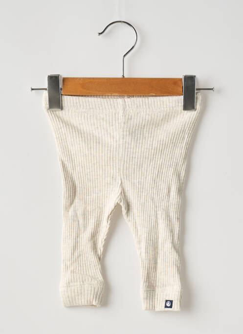 Legging stretch taille élastique beige PETIT BATEAU enfant