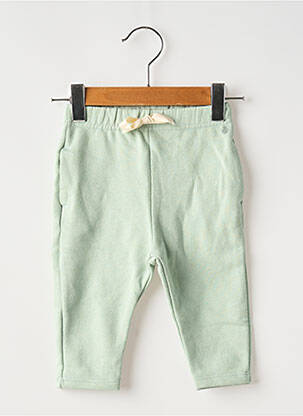 Jogging stretch taille élastique vert PETIT BATEAU enfant