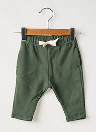 Jogging stretch taille élastique vert PETIT BATEAU enfant
