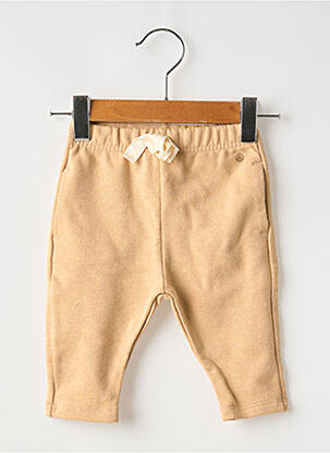 Jogging stretch taille élastique beige PETIT BATEAU enfant
