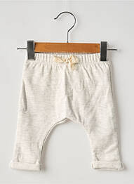 Jogging stretch taille élastique gris PETIT BATEAU enfant