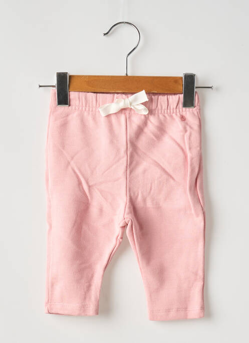 Jogging stretch taille élastique rose PETIT BATEAU enfant