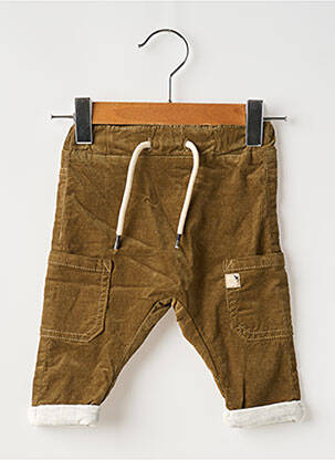 Pantalon slim taille élastique taille élastique marron NAME IT garcon