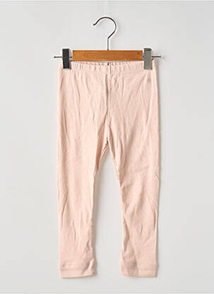Legging stretch taille élastique rose PETIT BATEAU fille