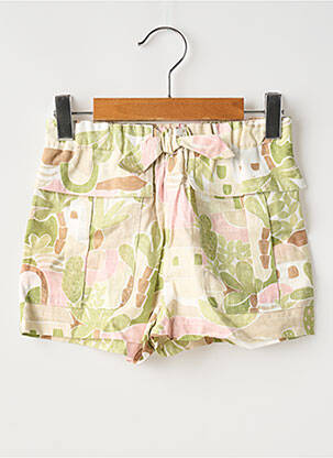 Short poches taille élastique vert MAYORAL fille