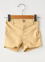 Short tissage popeline taille élastique beige PETIT BATEAU garcon