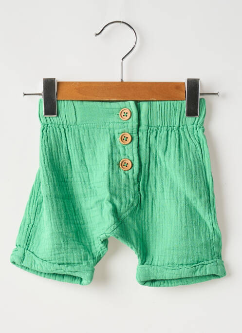 Short vert MOULIN ROTY pour garçon
