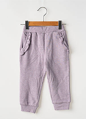 Jogging tissage jersey violet NAME IT fille