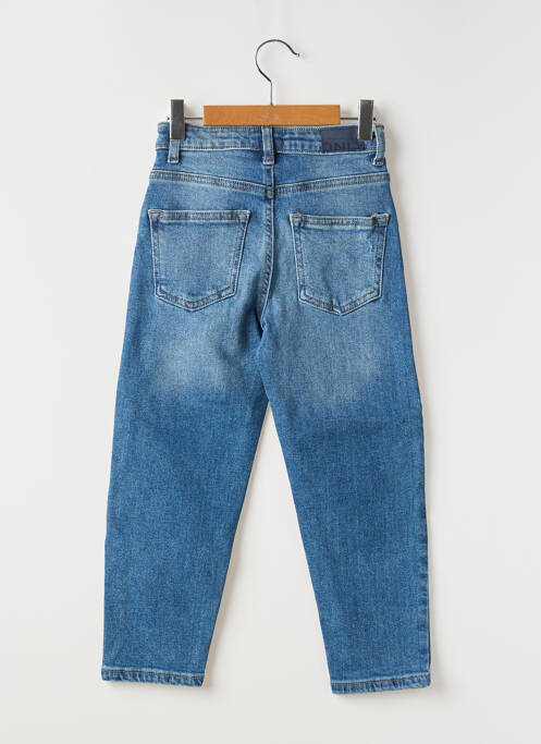 Jean coupe Mom bleu ONLY fille