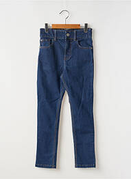 Jeans coupe slim stretch bleu PETIT BATEAU garcon