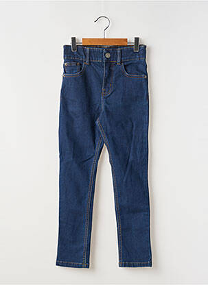 Jeans coupe slim stretch bleu PETIT BATEAU garcon