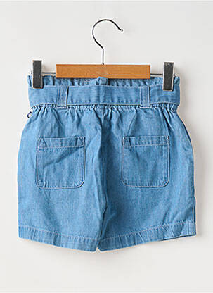 Short poches taille élastique bleu PETIT BATEAU fille