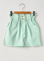 Jupe mi-longue vert MINI MIGNON pour fille seconde vue