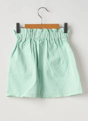 Jupe mi-longue vert MINI MIGNON pour fille seconde vue