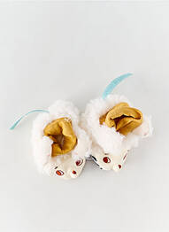 Chaussons/pantoufles bout rond bout rond beige MOULIN ROTY enfant