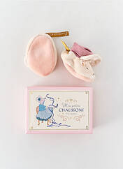 Chaussons/Pantoufles beige MOULIN ROTY pour fille seconde vue