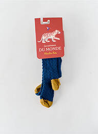 Collants stretch bleu MOULIN ROTY fille