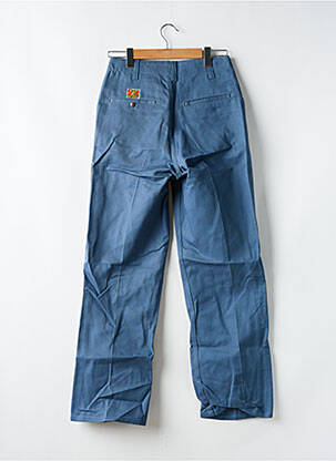 Jeans coupe droite taille haute taille haute bleu BEN DAVIS femme