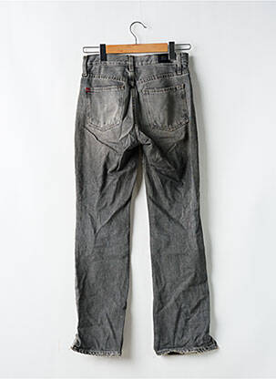 Jeans coupe droite effet usé délavé taille normale gris BDG URBAN OUTFFITERS femme