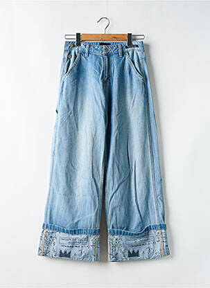 Jeans coupe large  taille haute bleu LEE femme