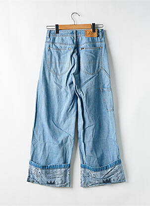 Jeans coupe large  taille haute bleu LEE femme