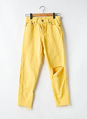 Jeans coupe slim taille normale taille normale jaune LEVI'S femme