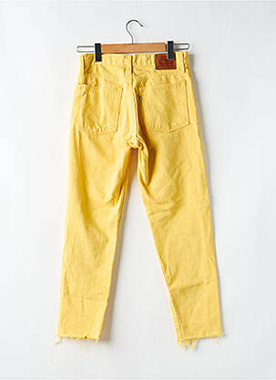 Jeans coupe slim taille normale taille normale jaune LEVI'S femme