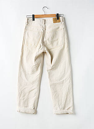 Jeans coupe droite taille normale taille normale beige AMERICAN VINTAGE femme