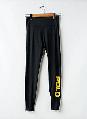 Legging effet matière satinée noir RALPH LAUREN femme