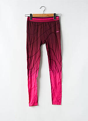 Legging  taille normale rose REEBOK femme