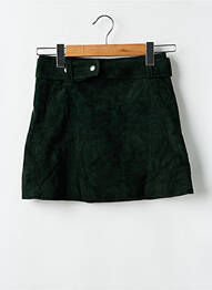 Mini-jupe doublure vert ZARA femme