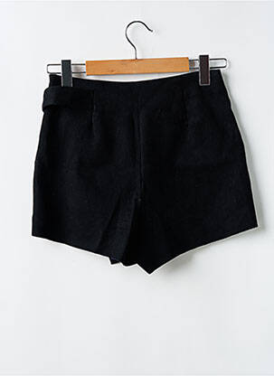 Jupe short taille à pinces noir ZARA femme