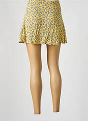 Jupe courte jaune DIVIDED H&M pour femme seconde vue
