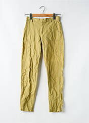 Pantalon chino vert TRAFALUC pour femme seconde vue