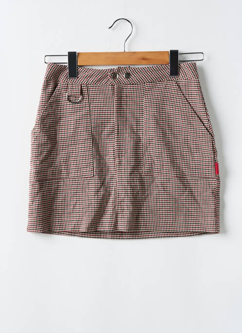 Mini-jupe rouge PULL & BEAR pour femme