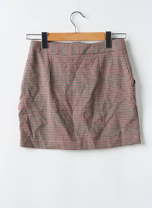 Mini-jupe rouge PULL & BEAR pour femme