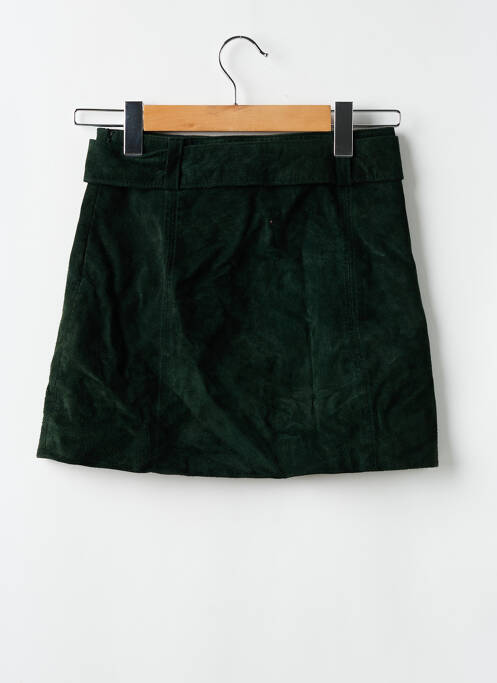 Mini-jupe vert ZARA pour femme