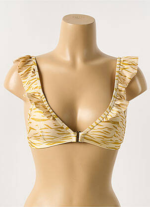 Haut de maillot de bain stretch haut soutien-gorge moulé or H&M femme