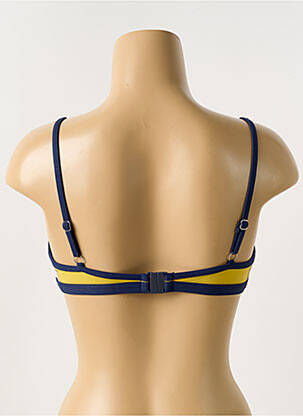 Haut de maillot de bain stretch haut soutien-gorge emboitant jaune BANANA MOON femme