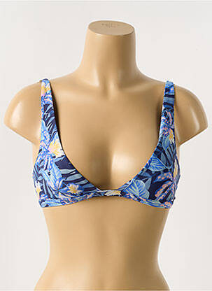 Haut de maillot de bain stretch brassieres bleu RIP CURL femme