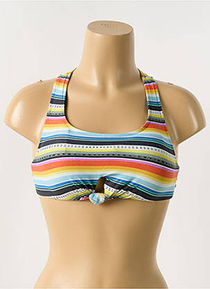 Haut de maillot de bain stretch brassieres bleu RIP CURL femme